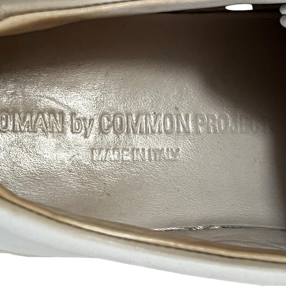 Common Projects achille white leather sneakers size 39 8.5 luxury comfort - Picture 10 of 15